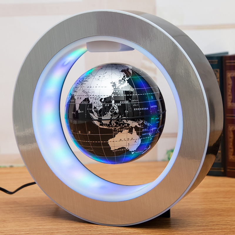 Floating LED world map